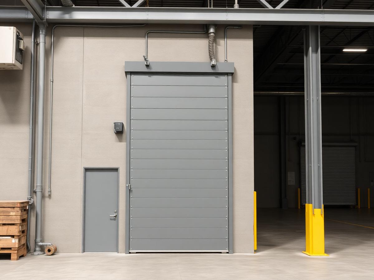 Representative industrial opening — photo shown for reference